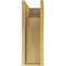 Ekena Millwork 7"W x 14"D x 21"H Classic Legacy Rough Cedar Woodgrain TimberThane Corbel, Primed Tan CORUR07X14X21LGYRCPR - alternate 4